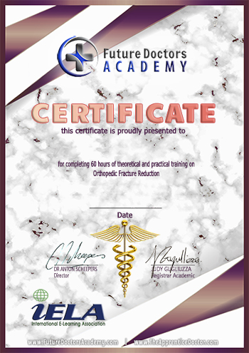 Orthopedic Course Certificate